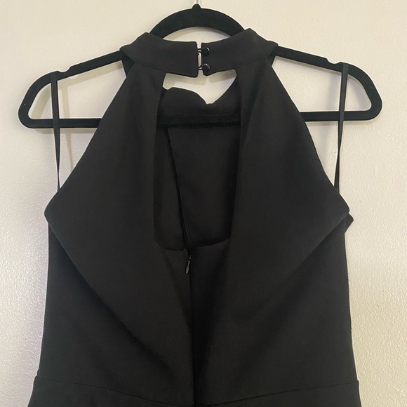 Le Château Black Choker Jumpsuit - Picture 3 of 6